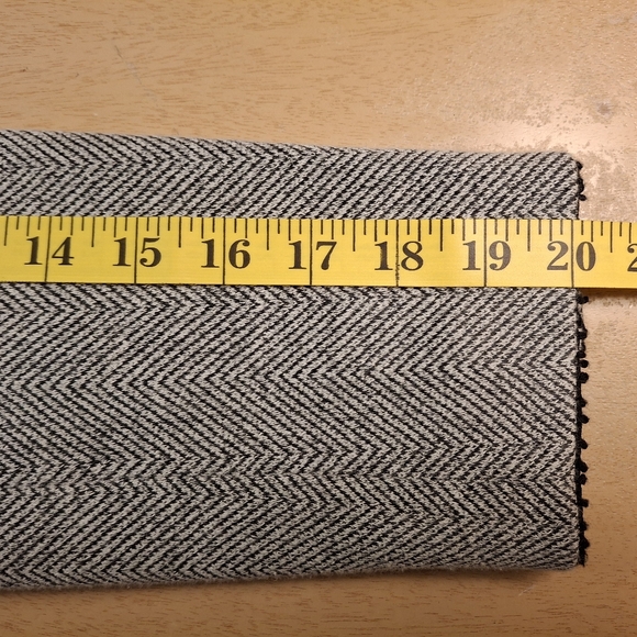Ann Taylor Petite Size: 8P Herringbone pattern Black/White Pre-owned - Picture 8 of 12